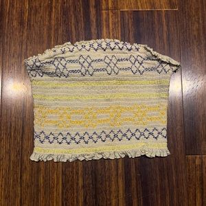 Urban Outfitters Smocked Tube Top